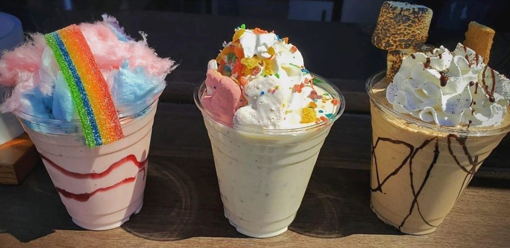 milkshakes from Better Together Cafe South Milwaukee Wisconsin