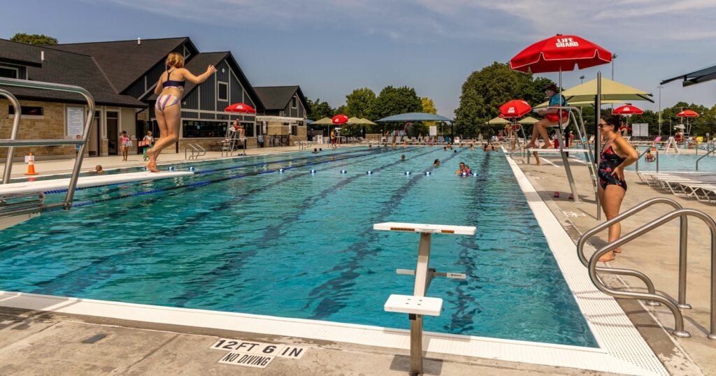 Buchner Pool city of Waukesha Wisconsin