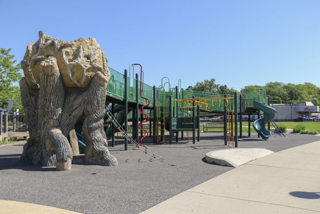 Hart Park playground in Wauwatosa