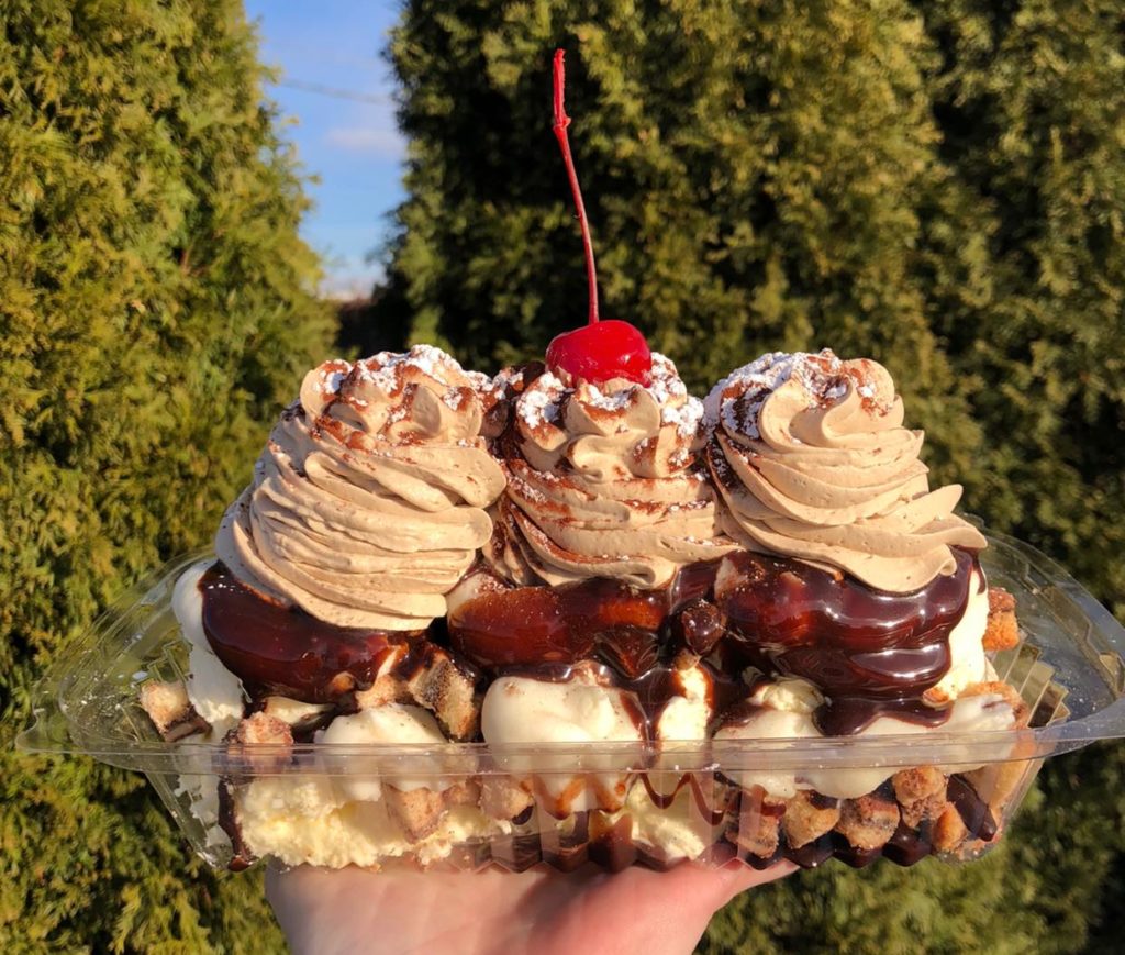 specialty sundae at Kopp's frozen custard